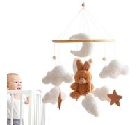 Crib Mobile for Girls, Pendant for Nursery, Ceiling Decoration for Kids, Children Room Bassinet Toy, 360° Rotation Mobile, Baby Mobile for Kids, Kids Crib Mobile, Girls Room Mobile, Nursery Pendant To