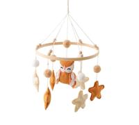 Crib Mobile | Soothing Sleep Aid Attachment Stars And Bird Design |