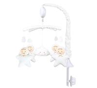 Crib Nursery Mobile, Rotating Plush Toy, Wind Up High Contrast Mobile, Adorable Animal Design, Enhances Baby Room, Soothing Motion, Charming Nursery Decor for Boys and Girls
