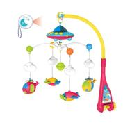 Crib per bambini, giocattolo per cuccioli,Funzione proiettore luci mobili del vivaio telecomandato | Accessori per bambini, arredamento per la scuola materna per ragazzi e ragazze