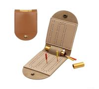 Cribbage 2 Tracce per Adulti e Famiglia Cribbage 2 Tracce per | per premium morbida, design 2 tracce unico, 4 pioli inclusi, ideale per viaggi brevi