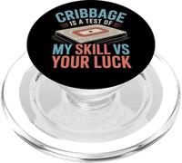 Cribbage is a test of my skill vs your luck, gioco da tavolo PopSockets PopGrip per MagSafe