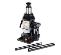 Wiltec Cric a Bottiglia da 12 t abbassamento Lento 215-400 mm Martinetto Idraulico