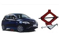 CRIC A PANTOGRAFO SOLLEVATORE MANUALE 2 TON AUTO RUOTE 2000 Kg