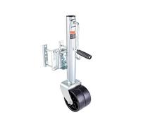 Cric Auto, 1000/1500/2000lbs Rimorchio Jack Tongue Stand Con Solido Sidewind Rotondo Ruota di Sollevamento Barca RV Parti di Accessori(2000lbs)