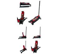 CRIC AUTO 4 TON CRIC DOPPIO PISTONE CARRELLO SOLLEVATORE RIBASSATO BASSO super