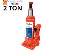 Cric Auto a Bottiglia Crick Idraulico Martinetto Sollevatore Ruote Portata 2 TON