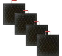 Cric con piastra di livellamento, 6 4 2 Pack Cuscinetti di livellamento for RV Jacks Cuscinetti di stabilizzazione for gru, 27 23 19 15 11 pollici di larghezza(4pcs,40x40x6cm/15.7x15.7x2.4in)