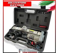 Cric crick a pantografo sollevatore auto elettrico 12V 75W 1.5T