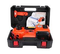 Cric Elettrico 5 T 12V DC, Sollevatore a Carrello Idraulico per Garage e Cric a Carrello di Emergenza per Auto, Camion, SUV,