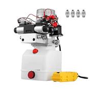Cric For Auto Con Alimentatore Idraulico A Solenoide A Doppio Effetto 12V DC Con 4.5L Serbatoio Serbatoio Dump Rimorchio Elettrico Strumenti Di Sollevamento Per uso fai da te