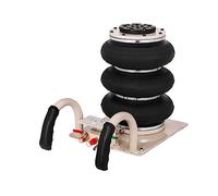 Cric for auto da 2/3 tonnellate Cric a doppia/tripla presa d'aria Cric pneumatico Altezza di sollevamento rapida 30/40 cm Van SUV Strumento di riparazione dell'ascensore for auto(3 Ton White)