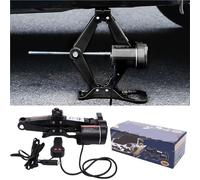 Cric for auto portatili 12V Cric elettrico a forbice Sollevamento automatico 2 tonnellate Machinismi Cric di sollevamento Strumenti di sostituzione smontaggio ruote