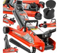 Cric Idraulico 2,5 Tonnellate Cric 2,5T Per Auto Basso Profilo Altezza di Sollevamento 85-381 mm