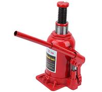 Cric Idraulico 20T, Durevole, Piastra in Acciaio Spessa, Sollevatore Idraulico per Bottiglie per Automotive, Industriale, Agricoltura, Base Antiscivolo, 215-420 Mm Hub