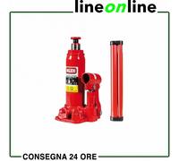 Cric idraulico a bottiglia 3 Tonnellate 3000Kg Sollevatore Auto Moto Valex