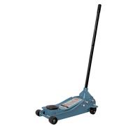 Cric idraulico a carrello, a basso profilo - 2.500 kg