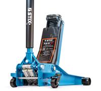 Cric Idraulico per Auto PLN-01 - Capacità 3T, Profilo Basso 75 mm, Altezza Max 505 mm, Doppia Pompa, Struttura Robusta, Ideale per Officine e Garage