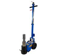Cric idraulico a carrello Kraftwelle Power Wave 50 tonnellate ad aria compatto pieghevole per camion, agricoltura, veicoli commerciali, trattore