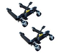 Cric idraulico a carrello posizionatore sotto auto SOGI PO-04_1 -650 kg - Set da