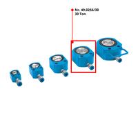 Cric idraulico a profilo ribassato 30 ton Fervi 0256/30