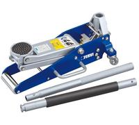 Cric idraulico auto a carrello sollevatore alluminio doppia pompa 1,5 Ton Fervi