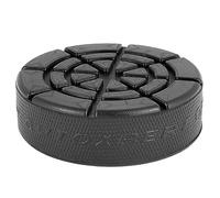 Cric idraulico con supporto in gomma, martinetto a bottiglia, tampone in gomma, supporto per cric di manovra, sottofondo per carrozzeria, adattatore per incavo da 1 1/8" 29 mm nella parte inferiore, 5