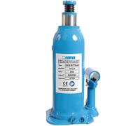 Cric idraulico manuale a bottiglia sollevatore 10 T Ton martinetto Fervi 0062/10