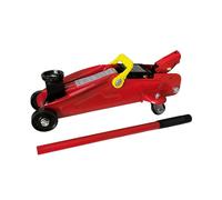 Cric idraulico martinetto sollevatore auto 2,5T (2500 kg) crick a carrello