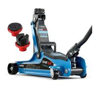 Cric Sollevatore idraulico 2,5T - Idraulico a carrello LS-01 per auto sportive e SUV, profilo basso 85 mm, altezza max 365 mm, struttura robusta in acciaio