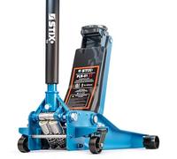 Cric Idraulico per Auto PLN-01 - Capacità 3T, Profilo Basso 75 mm, Altezza Max 505 mm, Doppia Pompa, Struttura Robusta, Ideale per Officine e Garage