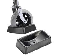 Cric in Gomma Chock Ruota per Stabilizzatore per Camper Rimorchio Protezione Ruo