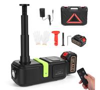 Cric per auto elettrica 5T Cric a forbice elettrico 12V Cambio pneumatici con avvitatore elettrico e luce a LED per camion SUV berlina