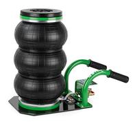 Cric pneumatico 3,5T - cric ad aria compressa 130 - 430 mm - Air Jack compatto con manico corto - telescopio a 5 vie - EU Safety Valve - per auto SUV officina