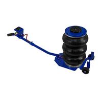 Cric pneumatico a tre cuscini con carrello Maniglia lunga - CapacitÃ di sollevamento 3,5 tonnellate e altezza 40cm per auto