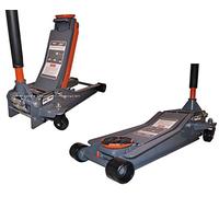 Cric sollevamento auto fino a 3 tonnellate a doppio pistone idraulico 75 mm-500 mm