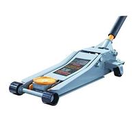 Cric/Sollevatore/Martinetto idraulico a carrello 3T/3000Kg profilo RIBASSATO/EXTRABASSO