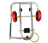 Cric - Sollevatore WC | Strumento di supporto per l'installazione WC | Sollevatore di rimozione WC | Strumento di supporto pieghevole per idraulici riparazione e posizionamento di dispositivi pesanti