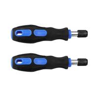 Cricchetti Cacciavite Bit Holder Sicurezza Antiscivolo Maniglia 1/4 '' 6.35mm Maniglia Driver Cacciavite Bit Holder