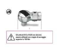 Beta 612X - Cricchetti reversibili per barre dinamometriche