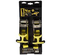 CINGHIE FUNE NASTRO CINGHIA CRICCHETTO SOLLEVAMENTO TRAZIONE SET 2 CINGHIE