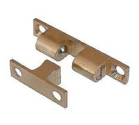 CRICCHETTO A DUE SFERE SPORTELLI OTTONE LUCIDO MM 11X60 PZ 50