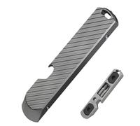 Cricchetto a leva in titanio multi-strumento con barra di leva | Multiutensile con barra di leva in titanio | Chiave a leva in titanio con doppio cricchetto, cacciavite coppia