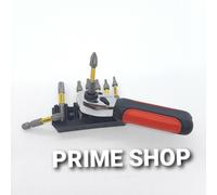 CRICCHETTO DOPPIO 1/4? FEMMINA ESAGONO PER INSERTI MASCHIO QUADRO PER BUSSOLE