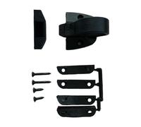 Cricchetto in nylon universale per finestre e finestroni (Nero)