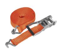 Cricchetto Legante 50mm X 8m Poliestere Ragnatela 5000kg Rottura Forza - Sealey