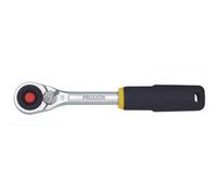 Proxxon 23164 - Bussola micro compatta, 12,5 mm, dentata fine con 72 denti, dimensioni testa 34 x 17 mm, lunghezza totale 195 mm