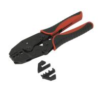 Cricchetto Pinza Crimpatrice Intercambiabili Mascelle - Sealey AK3857 Nuovo