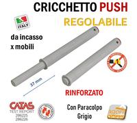 CRICCHETTO PUSH REGOLABILE INCASSO X MOBILE PER ANTE SENZA MANIGLIA LUNGO CORTO