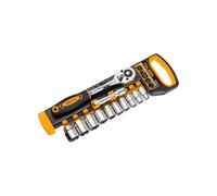 SET 12PZ CRICCHETTO REVERSIBILE CON BUSSOLE DA 3/8